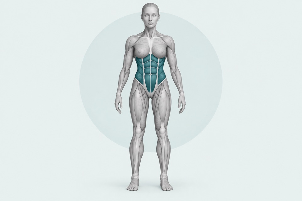 Ilustración del enfoque del programa: Abdomen